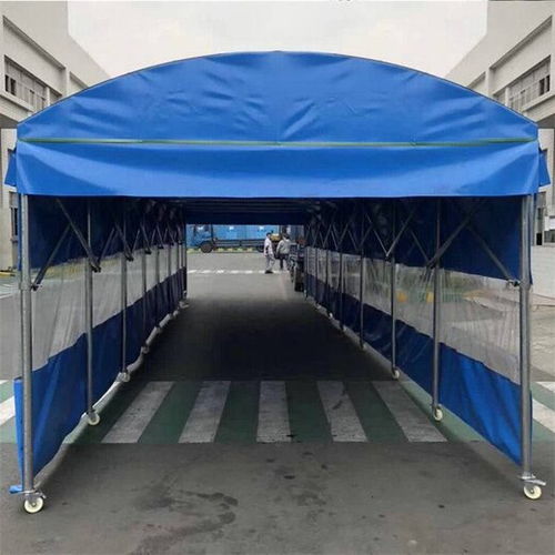 天津可折疊室外收縮雨棚 性能可靠的電動推拉蓬與紡織品上光皂的完美結(jié)合